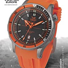 ((( 格列布 ))) Vostok Europe * 安喬 ANCHAR 核潛艇 系列 ( 鈦錶殼 ) -- 橘