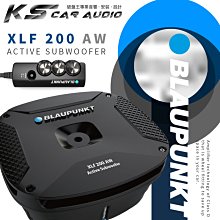 破盤王/岡山 德國藍點 BLAUPUNKT XLF200 AW 鋁合金外殼 12吋主動式重低音 備胎式