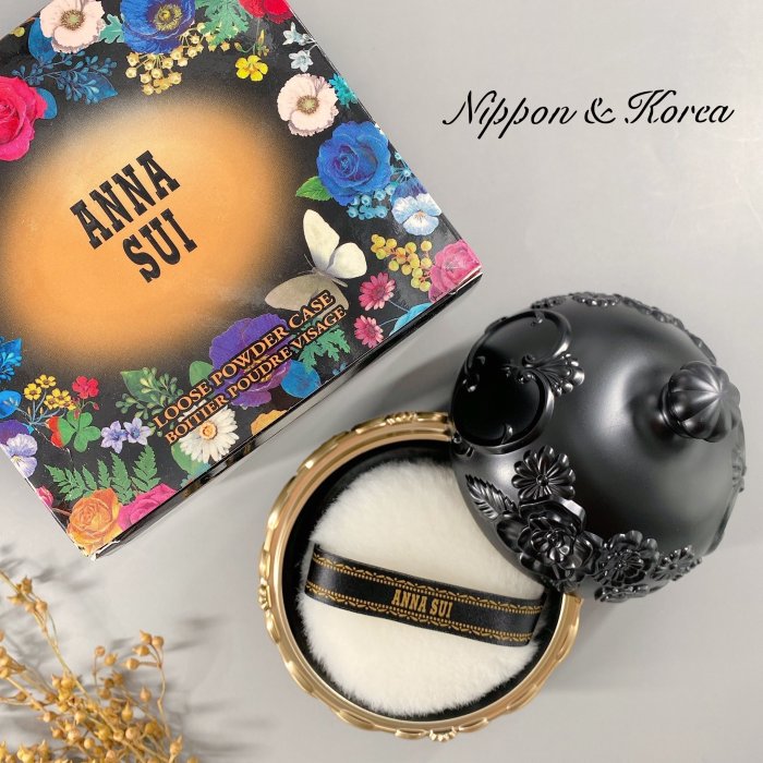 現貨⚡ ANNA SUI 薔薇魔法蜜粉 粉盒 Loose Powder Case 香爐 空盒 薔薇魔法蜜粉盒 安娜蘇