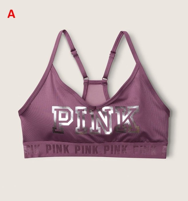 【iBuy瘋美國】全新正品 Victoria's Secret 維多利亞的秘密 PINK舒適美背款運動內衣 現貨XS~M