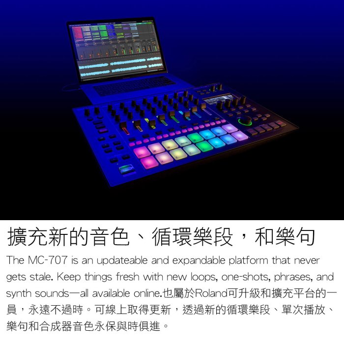 小叮噹的店 ROLAND MC-707 Groovebox 節奏機