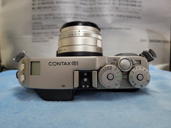 Contax G1 綠標 + G 35mm F2 Planar 底片 Zeiss 蔡司 旁軸相機 Canon 可參考