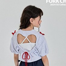 M~XL ♥上衣(混白色) FORK CHIPS-2 24夏季 FOR240404-003『韓爸有衣正韓國童裝』~預購