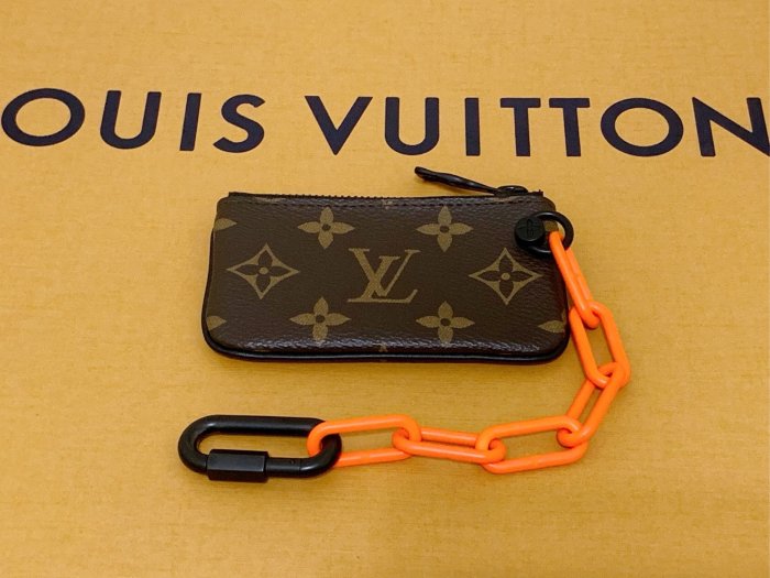 (已售出）LV 限量款 POCHETTE CLE 拉鍊 零錢包  M44487