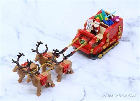 現貨正版 樂高 LEGO 40499 耶誕老人的雪橇 馴鹿雪橇車 Santa’s Sleigh 343pcs 全新公司貨