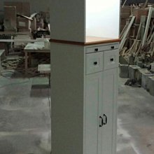 美生活館 鄉村傢俱訂製 全原木 雙色 神桌 收納櫃 佛桌 台灣生產 也可修改尺寸顏色再報價