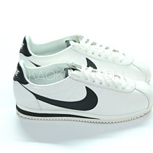 【高冠國際】Nike Classic Cortez Leather 復古 阿甘 皮革 米白 黑 861535 104