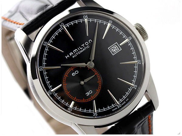 HAMILTON 漢米爾頓 手錶 機械錶 42mm 鐵道系列 男錶 H40515731