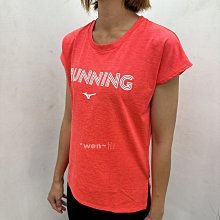 *wen~怡棒壘 MIZUNO 23年 女路跑短T恤 輕薄有彈性 不悶熱【J2TAA20256】現貨特價 先詢問