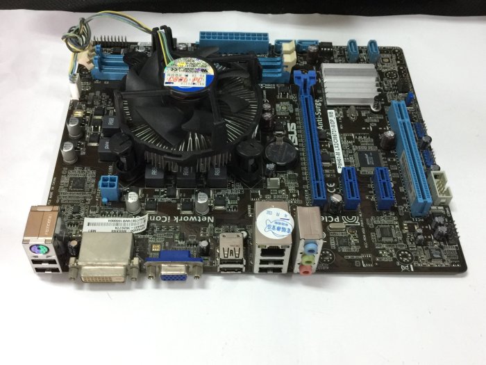 華碩  P8H61-M LX2/CM6731-8/DP_MB主機板 (顯示 1155 H61 DDR3)二手良品$500