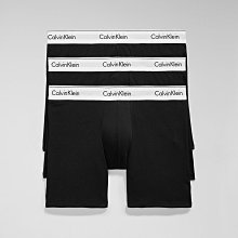 【CK男生館】☆【Calvin Klein LOGO褲頭長版四角內褲】【CKU001A8】(L)三件組