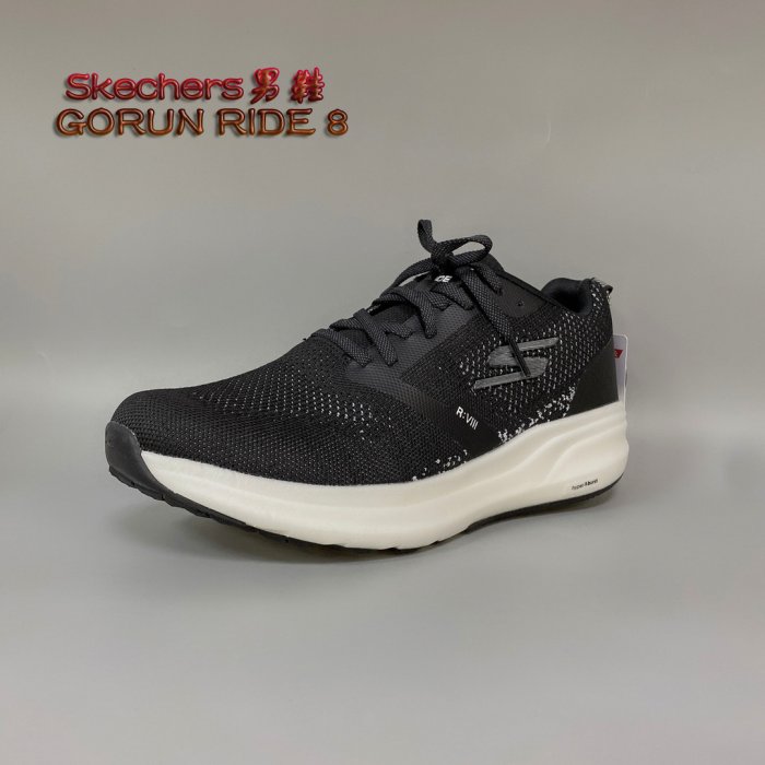 新款Skechers男鞋 GORUN RIDE 8代 極致輕量 跑步鞋 緩震休閒鞋 訓練鞋 慢跑鞋 舒適透氣 健走鞋