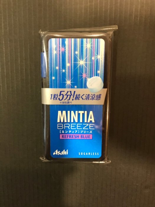 Asahi朝日 MINTIA BREEZE 口含錠 檸檬 葡萄 清新藍 銀強力薄荷 水蜜桃 5種口味 30粒【JJ日貨】