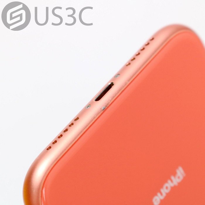 【US3C-桃園春日店】公司貨 Apple iPhone XR 64G 橘色 6.1吋 無線充電 1200萬畫素 Face ID 延長保固6個月