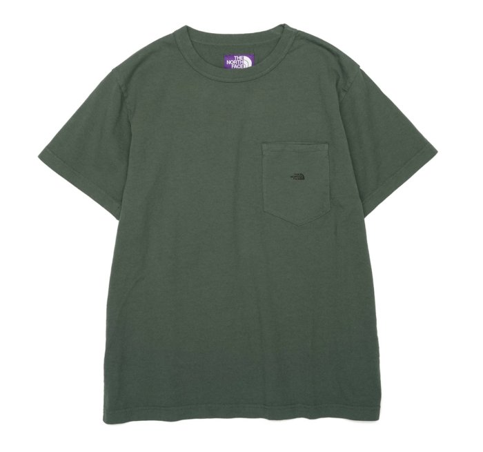 THE NORTH FACE PURPLE LABEL 7oz H/S Pocket Tee NT3103N。太陽選物社