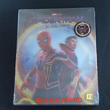 [藍光先生UHD] 蜘蛛人：無家日 UHD+BD B版幻彩雙碟鐵盒版 Spider-Man : No Way Home