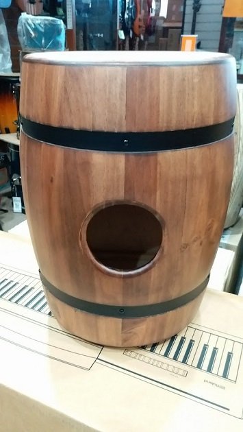 [魔力˙高雄] 美國LP 木箱鼓 威士忌酒桶造型 WHISKY BARREL 小鼓響線 M1406WB 贈木箱鼓袋