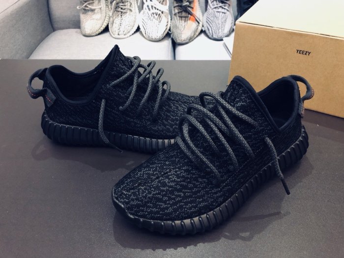 收藏美品Adidas Yeezy Boost 350 Pirate Black PB 海盜黑月亮Tan 大地