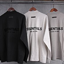 【HYDRA】Fear Of God Essentials Logo L/S Tee 長袖 長T 秋冬【FOG38】