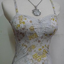 《瑪登瑪朵》【JA0003】拉風馬甲內衣~M,L~淺灰