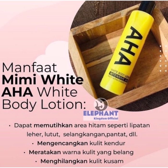 泰國🇹🇭AHA Super Vitamin 乳液 / Mimi White lotion PEMUTIH KULIT