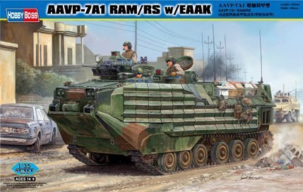 【HOBBY BOSS 82416】1/35 美國AAVP-7A1 RAM/RS改進型兩栖裝甲車(帶附加裝甲)