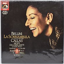 Callas Bellini La Sonnambula 夢遊女2LP EMI盒裝 609900000563 再生工場Y