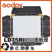 數位黑膠兔【 Godox 神牛 LD75R RGB 面板燈 】 平板燈 補光燈 彩色 無線 棚燈 攝影燈 特效 電影