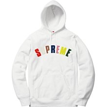 【日貨代購CITY】2017SS SUPREME CHENILLE ARC LOGO HOODED SWEATSHIRT