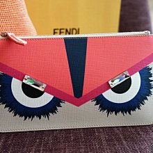 Fendi 8M0341 Monster Pouch 怪獸手拿包 粉紅/藍 現貨