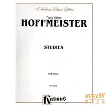 【民揚樂器 】 霍夫曼斯特 HOFFMEISTER 練習曲 中提琴譜