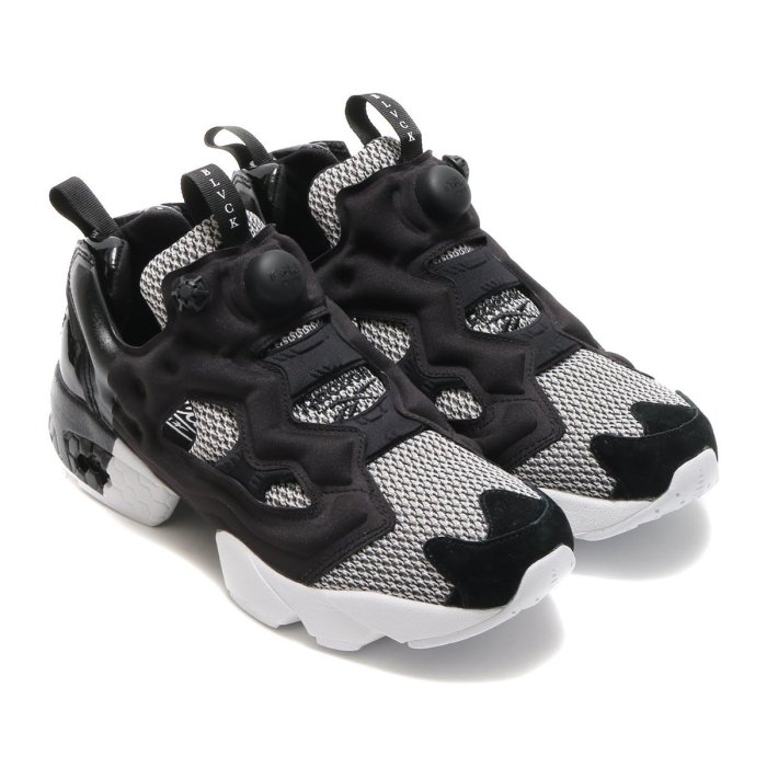 =CodE= REEBOK INSTA PUMP FURY X BLACK SCALE 充氣慢跑鞋(黑)BD5009預購