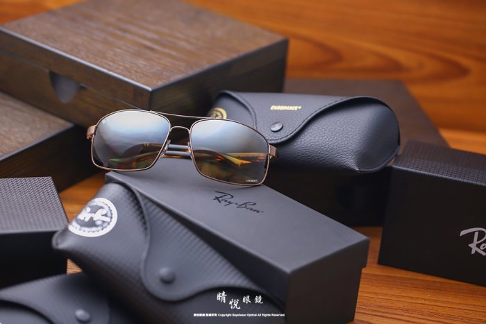 【睛悦眼鏡】永恆經典不滅 RAY BAN  偏光太陽眼鏡 RB-3604CH-121/A2 (尺寸62）71162