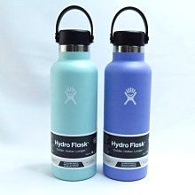 Hydro Flask 標準口真空保溫鋼瓶 18OZ 不鏽鋼 HFS18SX- 紫藤花/露水綠 送水瓶刷