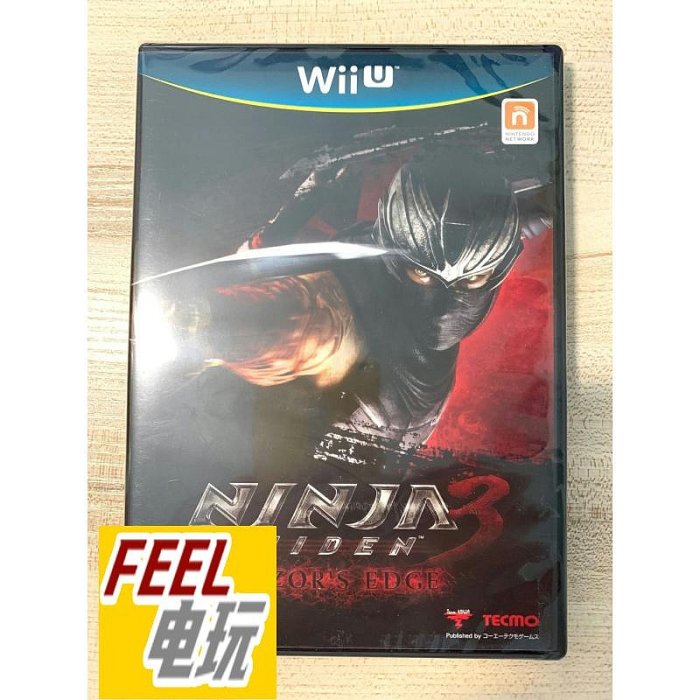 WIIU 忍者龍劍傳3 刀鋒邊緣 忍龍3 曰版 全新/中古*