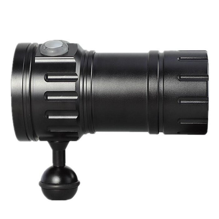 27LED防水補光燈15L2白光6xpe大功率可潛水補光攝影照明備用潛電筒潛水燈-來可家居