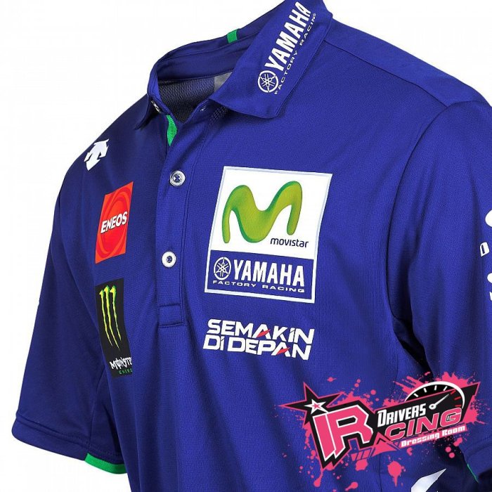 ♚賽車手的試衣間♚ VR46 Rossi Yamaha 2017 Replica Polo 短袖 POLO衫 透氣