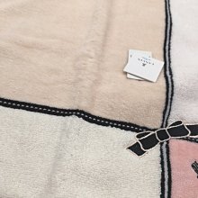 【皮老闆二店】新古真品 LANVIN 方巾 日本製 綿100% 28.5*28.5  M189