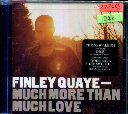 *還有唱片三館*FINLEY QUAYE / MUCH MORE THAN MUCH LO 二手 ZZ2005(需競標)