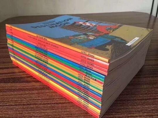 【上品外文書坊】The Adventures of Tintin丁丁歷險記英文版 經典英文原文彩色漫畫 23冊 全套套書