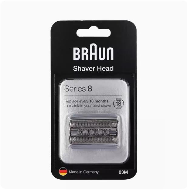 華瑞百貨~ Braun/博朗83m剃鬚刀頭刀網刀片網膜8系 8370CC 8390 8325s 8330