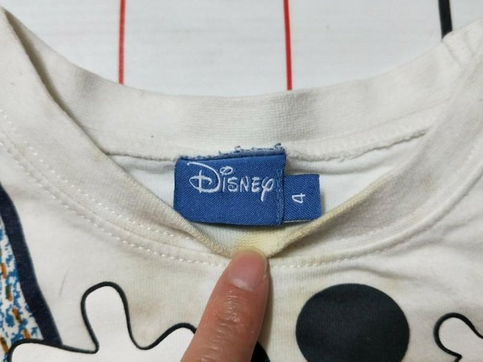【二手衣櫃】Disney 男童 長袖T恤 圓領T恤 1090426