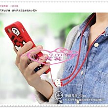 小花花日本精品♥Hello Kitty 手機殼掛繩 手機吊繩 手機掛帶 手機帶頸掛 紅色大臉00412803