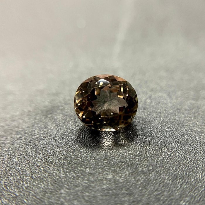 天然棕黃色碧璽(Tourmaline)裸石3.26ct [基隆克拉多色石Y拍]