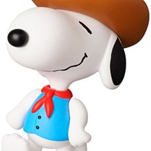 =海神坊=日本空運 UDF 693 史努比 牛仔 西部仔 SNOOPY 公仔人偶景品模型場景展示擺飾收藏品