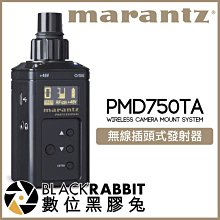 數位黑膠兔【 marantz PMD-750TA 無線插頭式發射器 】 無線 XLR 麥克風 發射器 幻象電源 音軌