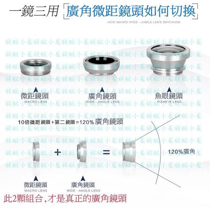 現貨 三合一鏡頭   0.67X 自拍神器 手機鏡頭 魚頭 廣角鏡頭   自拍鏡頭