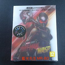 [藍光先生UHD] 蟻人與黃蜂女 UHD+3D+BD 三碟B1幻彩鐵盒版 Ant-Man and the Wasp