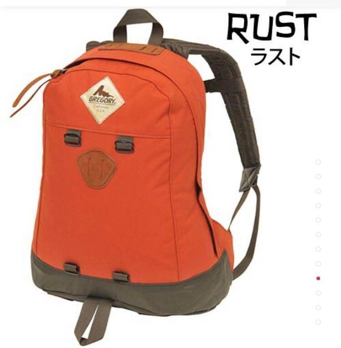 Gregory Sunbird KLETTER DAY BACKPACK 太陽鳥系列 男女橘運動休閒戶外後背包 復古老標