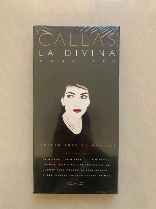 Callas La Divina 精裝版 4CD 全新未拆 絕版 17 (TW)